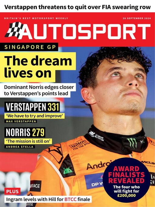 Title details for Autosport by Motorsport Network Media UK Limited - Available